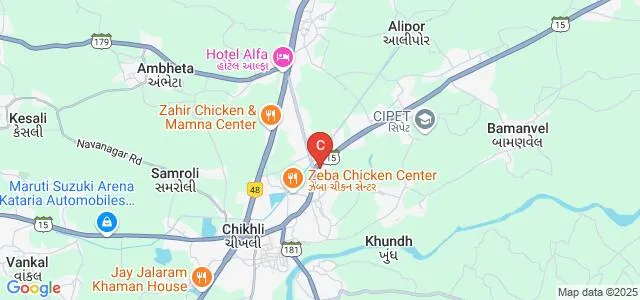 College of Applied Science and Professional Studies College, Navsari Map