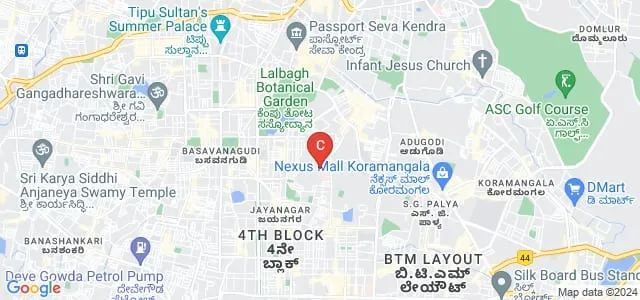 SDS Tuberculosis Research Centre and Rajiv Gandhi Institute of Chest Diseases, Bengaluru Map