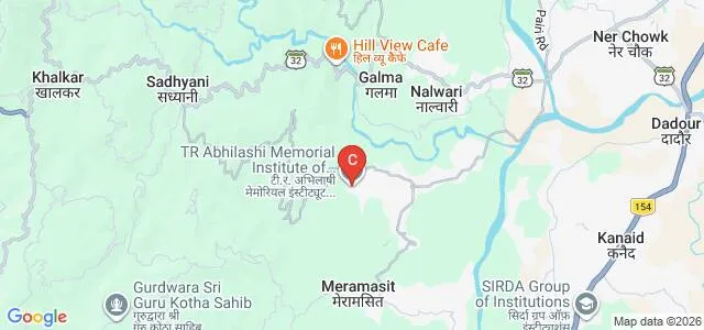 TR Abhilashi Memorial Institute of Engineering and Technology, Mandi Map