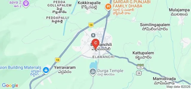 Sri Gurajada Appa Rao Government Degree College, Yellamanchili Map