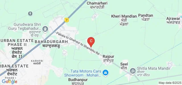 Sri Guru Harkrishan College of Management and Technology, Bahadurgarh Map