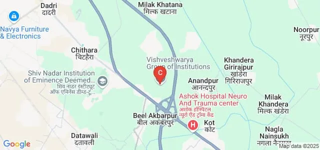 Vishveshwarya Institute of Technology, Gautam Buddh Nagar Map