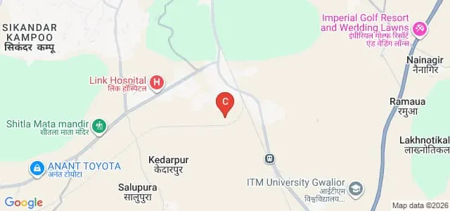NRI College of Engineering and Management, Gwalior Map