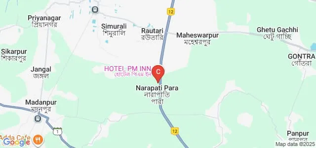 Vidyasagar Pharmaceutical College of Education, Nadia Map