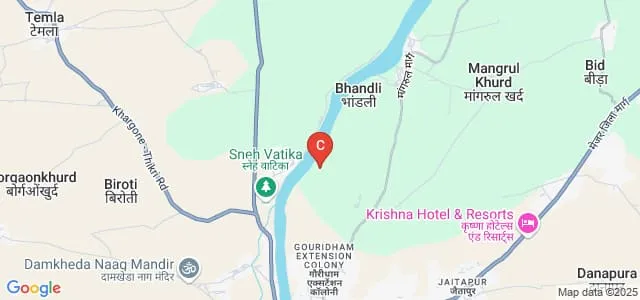 Government Girls College, Khargone Map