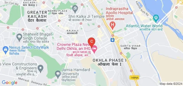 Centre for Healthcare, Allied Medical and Paramedical Sciences DSEU -Okhla II campus, New Delhi Map