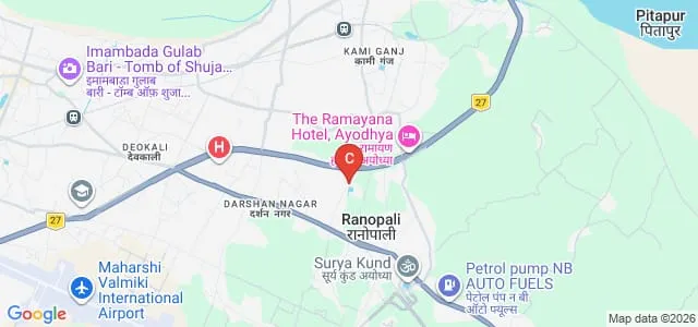 Savitri Mahila Degree College, Faizabad Map