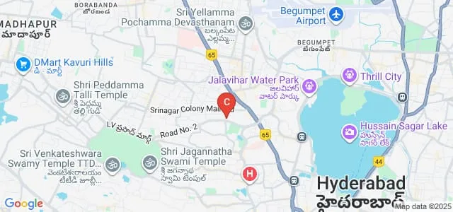 Amjad Ali Khan College of Business Administration, Hyderabad Map