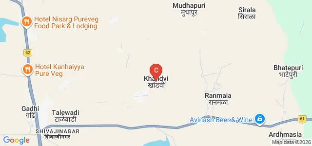 Sojar College of Pharmacy, Khandvi Map