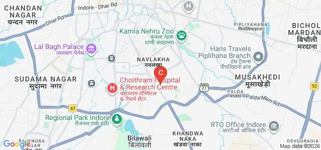 Educational Multimedia Research Centre, Devi Ahilya University, Indore Map