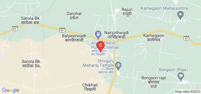 Shri Bhairavnath Nisarg Mandal, Osmanabad Map