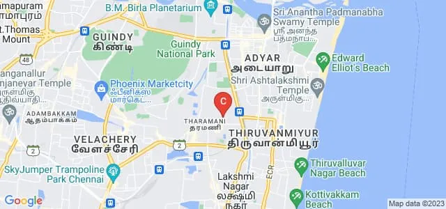 Academy of Scientific and Innovative Research Chennai Map