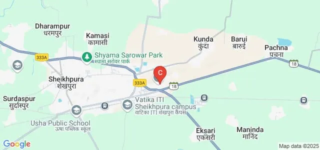 Ramadhin College, Sheikhpura Map