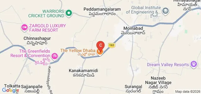 Ayaan Institute of Medical Sciences, Moinabad Map