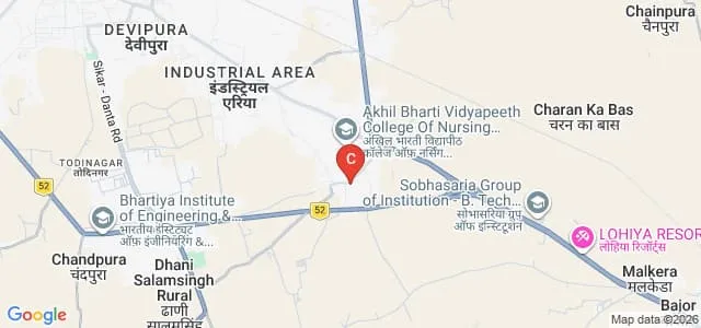 Vardhman Shiksha Shastri TT College, Sikar Map