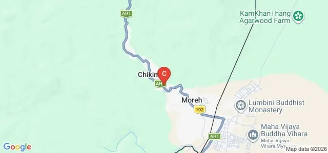 Moreh College, Manipur Map