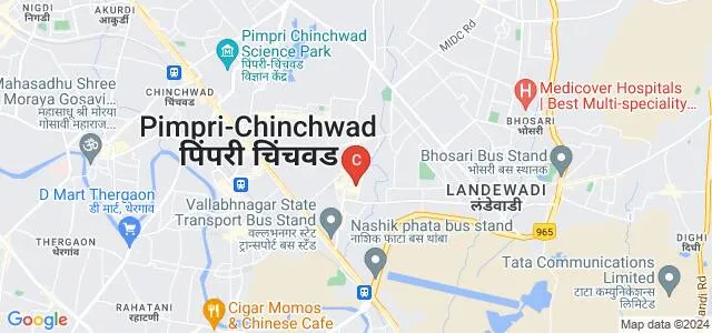 Dr DY Patil School of Engineering and Technology, Pune Map