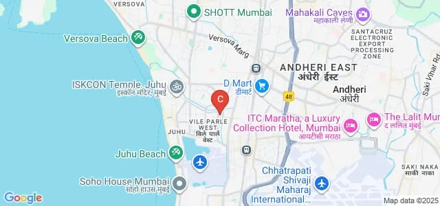 Smt Chandaben Mohanbhai Patel Homoeopathic Medical College, Mumbai Map