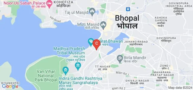 Centre for Research and Industrial Staff Performance, Bhopal Map