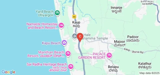 Vidya College of Nursing, Udupi Map