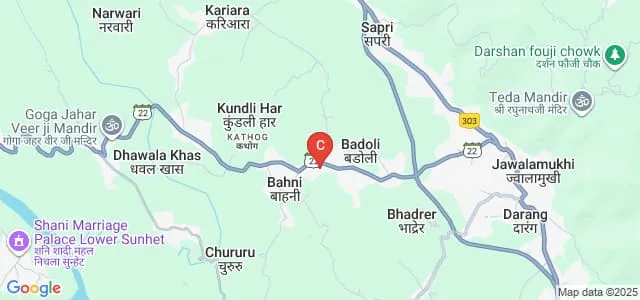 Laureate Institute of Pharmacy, Kangra Map