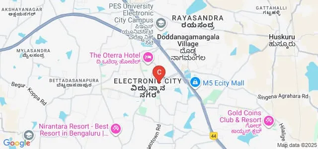 ISBR Business School, Bangalore Map