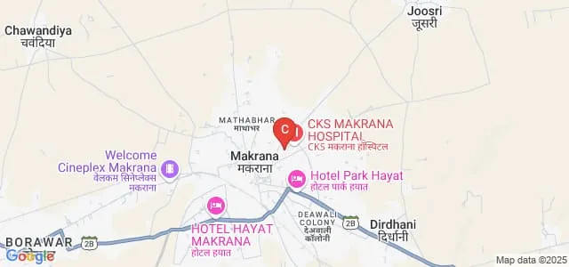Anjuman Mahavidyalaya, Makrana Map