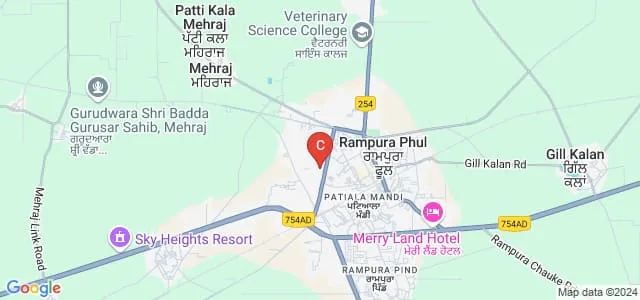 Guru Hargobind Polytechnic College, Bathinda Map