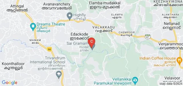 Sri Sathya Sai Academy of Management Excellence, Thiruvananthapuram Map