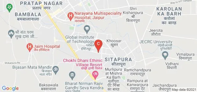 International Institute of Management, Engineering and Technology, Jaipur Map