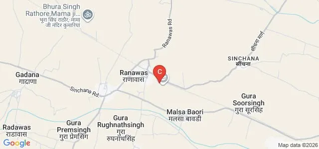 Shri Jain Terapanth Teachers Training College for Women, Ranawas Map