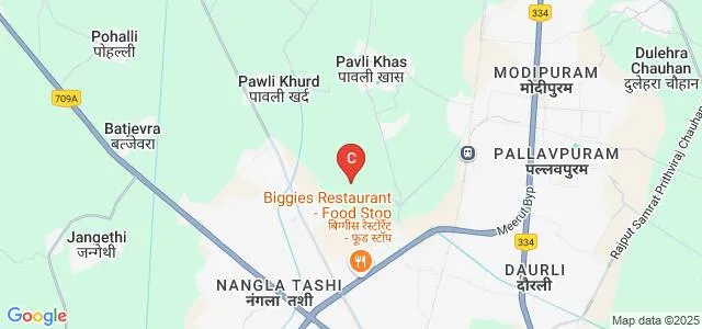 Excellence Institute of Higher Education, Meerut Map