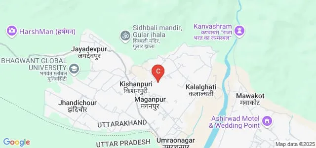 Rajkiya Mahavidyalaya Kanvaghati, Kotdwara Map
