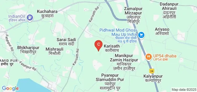 Shrimati Indira Gandhi Mahila Mahavidyalaya, Mau Map