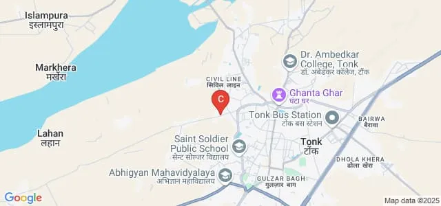 Dev College, Tonk Map