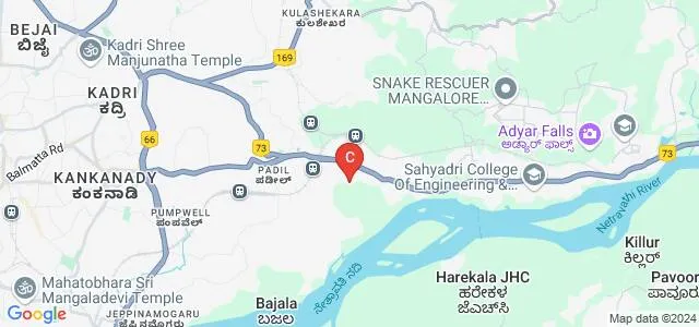 Sarosh Institute of Hotel Administration, Mangalore Map