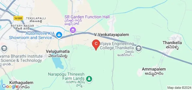 The Vazir Sultan College of Engineering, Khammam Map