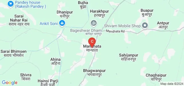 RDRPS Degree College, Mandhata Map
