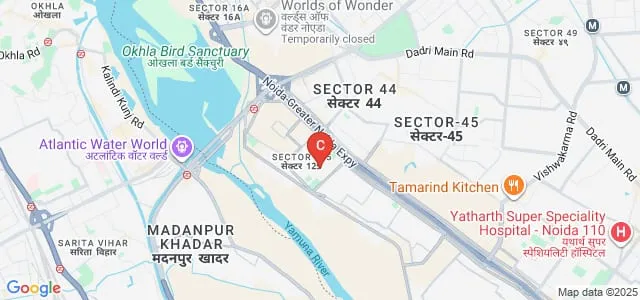 Amity Law School, Noida Map