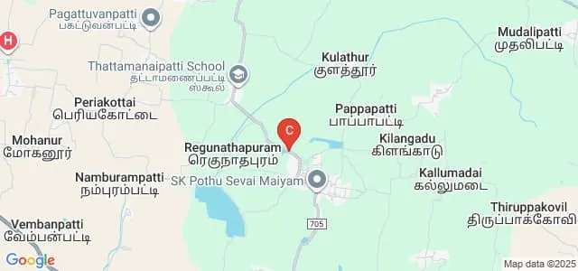 Auxilium College of Arts and Science for Women, Pudukottai Map