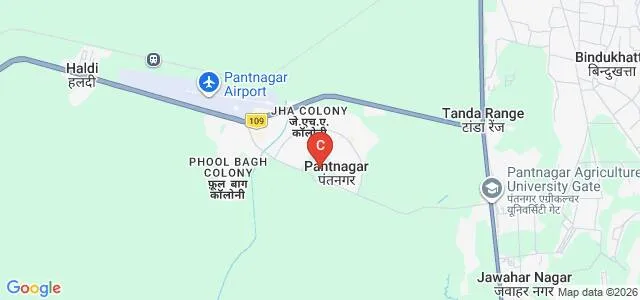 College of Fisheries, GB Pant University of Agriculture and Technology, Pantnagar Map