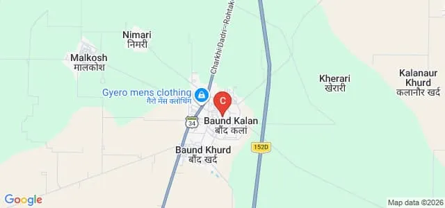 Government College, Baund Kalan, Bhiwani Map