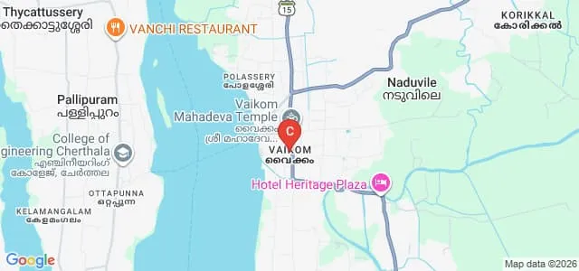 College of Teacher Education, Vaikom Map