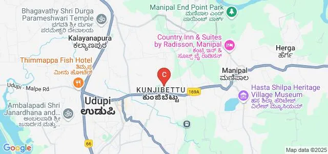 Upendra Pai Memorial College, Udupi Map