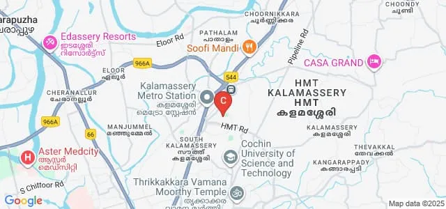 Government Polytechnic College, Kalamasrery Map