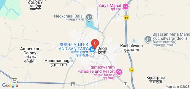 Star Infotech College, Deoli Map