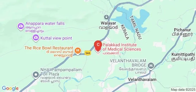 PIMS College of Nursing, Palakkad Map