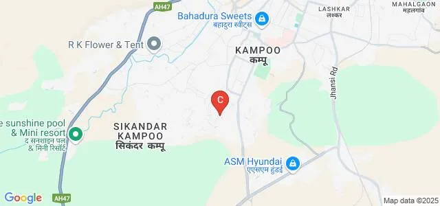Lakshmi Narain College of Pharmacy, Gwalior Map
