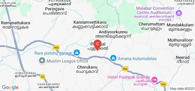 Madeenathul Uloom Arabic College, Malappuram Map