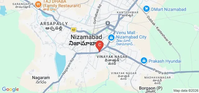 Sri Sai College of Education, Nizamabad Map